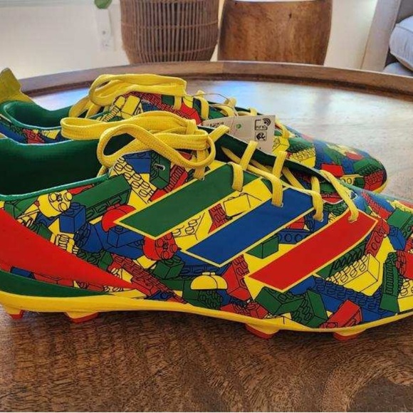 Men’s NWT Lego x Adidas soccer cleats - Picture 8 of 11